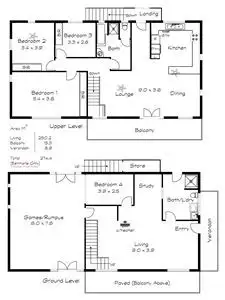 Floorplan of Homely house listing, 23 Barton Street, Port Elliot SA 5212