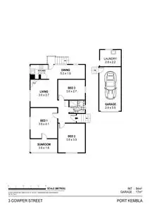 Floorplan of Homely house listing, 3 Cowper Street, Port Kembla NSW 2505