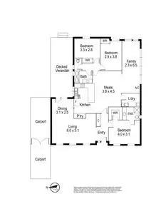 Floorplan of Homely house listing, 16 Suffern Avenue, Bayswater VIC 3153