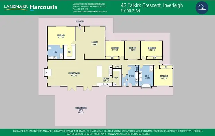 Floorplan of Homely house listing, 42 Falkirk Crescent, Inverleigh VIC 3321