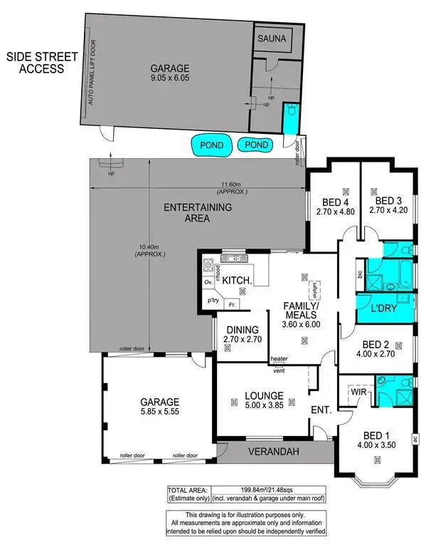 Floorplan of Homely house listing, 103 Barramundi Drive, Hallett Cove SA 5158