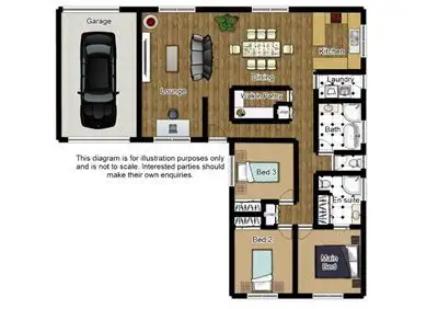 Floorplan of Homely house listing, 9 Nardango Road, Bradbury NSW 2560