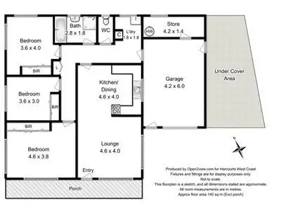 Floorplan of Homely house listing, 22 Leventhorpe Street, Zeehan TAS 7469