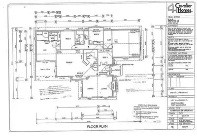 Floorplan of Homely house listing, 17 Lyrebird Place, Port Macquarie NSW 2444