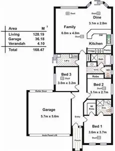 Floorplan of Homely house listing, 28 Burwood Road, Munno Para West SA 5115