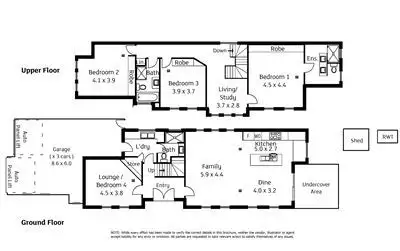 Floorplan of Homely house listing, 12 Sallis Avenue, Tranmere SA 5073