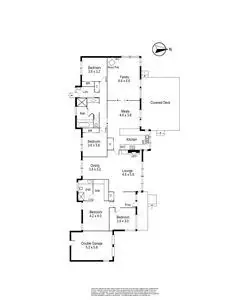 Floorplan of Homely house listing, 13 Rochelle Court, Wantirna South VIC 3152