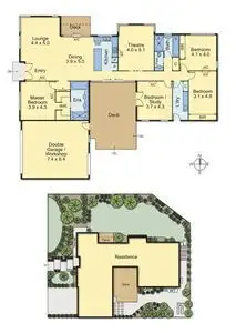 Floorplan of Homely house listing, 28 Daybreak Street, Epping VIC 3076