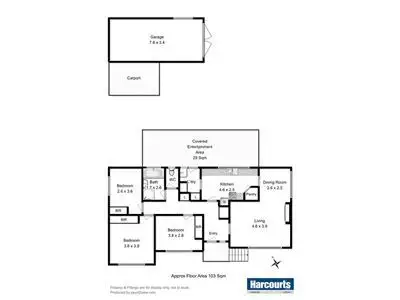 Floorplan of Homely house listing, 59 Shoreline Drive, Howrah TAS 7018