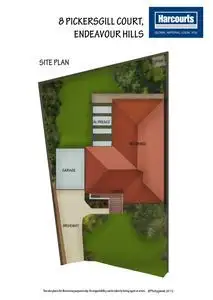 Floorplan of Homely house listing, 8 Pickersgill Court, Endeavour Hills VIC 3802