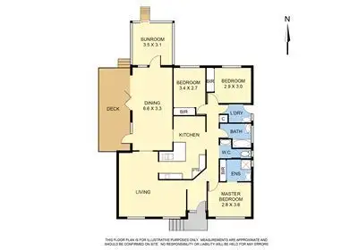 Floorplan of Homely house listing, 7 Russell Crescent, Boronia VIC 3155
