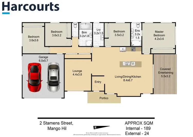 Floorplan of Homely house listing, 2 Stamens Street, Mango Hill QLD 4509