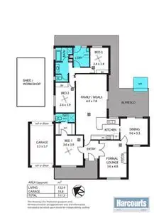 Floorplan of Homely house listing, 16 Lapwing Street, Hallett Cove SA 5158