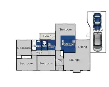 Floorplan of Homely house listing, Address available on request