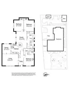 Floorplan of Homely house listing, 92 Terrara Road, Vermont VIC 3133