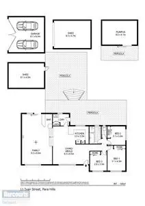 Floorplan of Homely house listing, 11 Ivan Street, Para Hills SA 5096