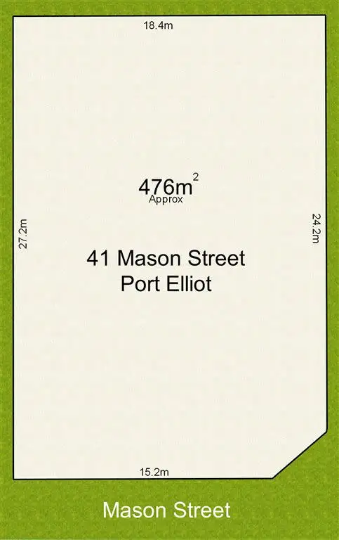 Floorplan of Homely land listing, 41 Mason Street, Port Elliot SA 5212