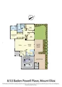 Floorplan of Homely house listing, 8/33 Baden Powell Place, Mount Eliza VIC 3930