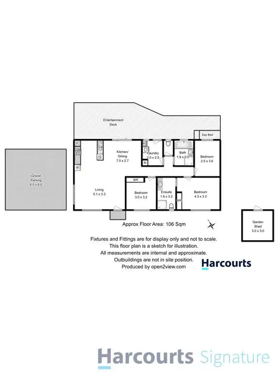 Floorplan of Homely house listing, 35 Gatehouse Drive, Sorell TAS 7172