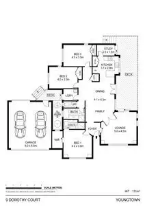Floorplan of Homely house listing, 9 Dorothy Court, Youngtown TAS 7249