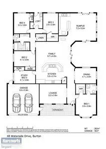 Floorplan of Homely house listing, 48 Waterside Drive, Burton SA 5110