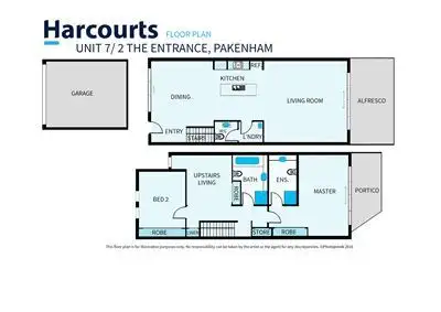 Floorplan of Homely townhouse listing, 7/2 The Entrance, Pakenham VIC 3810