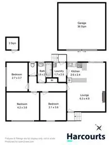 Floorplan of Homely house listing, 8 Eaton Place, Bridgewater TAS 7030