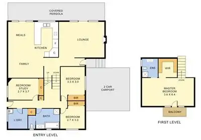 Floorplan of Homely house listing, 31 Interman Road, Boronia VIC 3155