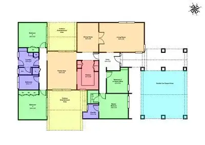 Floorplan of Homely house listing, 13 Edwards Crescent, Wendouree VIC 3355