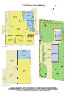 Floorplan of Homely house listing, 15 Forfar Road, Hamlyn Heights VIC 3215