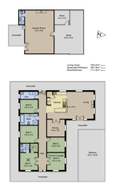 Floorplan of Homely house listing, 34 Mine Road, Kanmantoo SA 5252