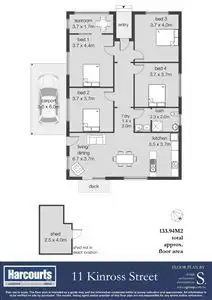 Floorplan of Homely house listing, 11 Kinross Road, Invermay TAS 7248