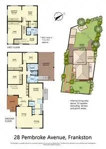 Floorplan of Homely house listing, 28 Pembroke Avenue, Frankston VIC 3199