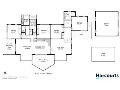 Floorplan of Homely house listing, 38 Jeune Drive, Acton Park TAS 7170