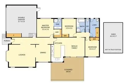 Floorplan of Homely house listing, 25 Fairlawn Place, Bayswater VIC 3153
