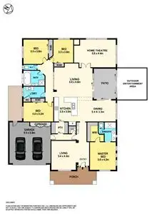 Floorplan of Homely house listing, 7 Lyon Place, Ballan VIC 3342