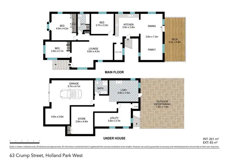 Floorplan of Homely house listing, 63 Crump Street, Holland Park West QLD 4121