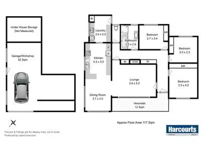 Floorplan of Homely house listing, 11 Coolangatta Street, Lindisfarne TAS 7015