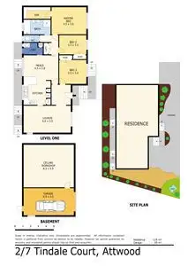 Floorplan of Homely townhouse listing, 2/7 Tindale Court, Attwood VIC 3049
