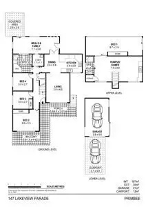 Floorplan of Homely house listing, 147 Lakeview Parade, Primbee NSW 2502