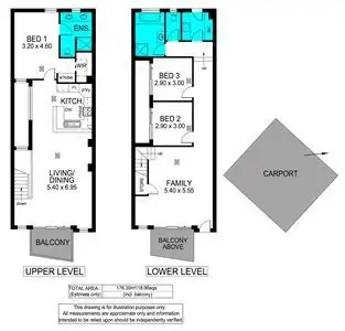 Floorplan of Homely house listing, 2B St Vincents Avenue, Hallett Cove SA 5158