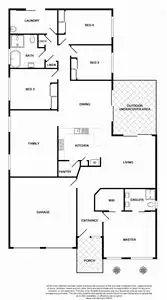 Floorplan of Homely house listing, 27 Commelina Drive, Mount Annan NSW 2567