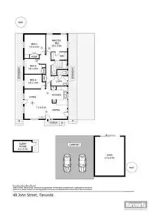 Floorplan of Homely house listing, 48 John Street, Tanunda SA 5352