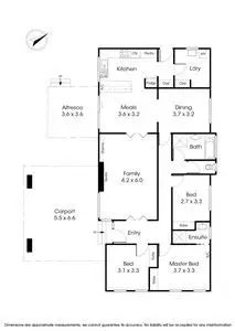 Floorplan of Homely house listing, 24 Alderford Drive, Wantirna VIC 3152