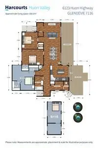 Floorplan of Homely house listing, 6123 Huon Highway, Glendevie TAS 7109