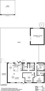 Floorplan of Homely house listing, 7 Sutherland Avenue, Hayborough SA 5211