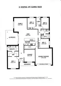 Floorplan of Homely house listing, 24 Bushtail Avenue, Aldinga Beach SA 5173