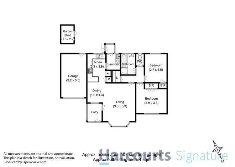 Floorplan of Homely unit listing, 5/3 Barclay Court, Sorell TAS 7172