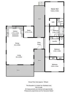 Floorplan of Homely house listing, 26 Wards Avenue, Lewisham TAS 7173