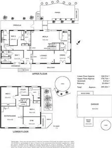 Floorplan of Homely house listing, 2 Wonnaminta Drive, Crafers SA 5152